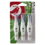 Lot de 3 mini stylos correcteurs 4ml – AUCHAN