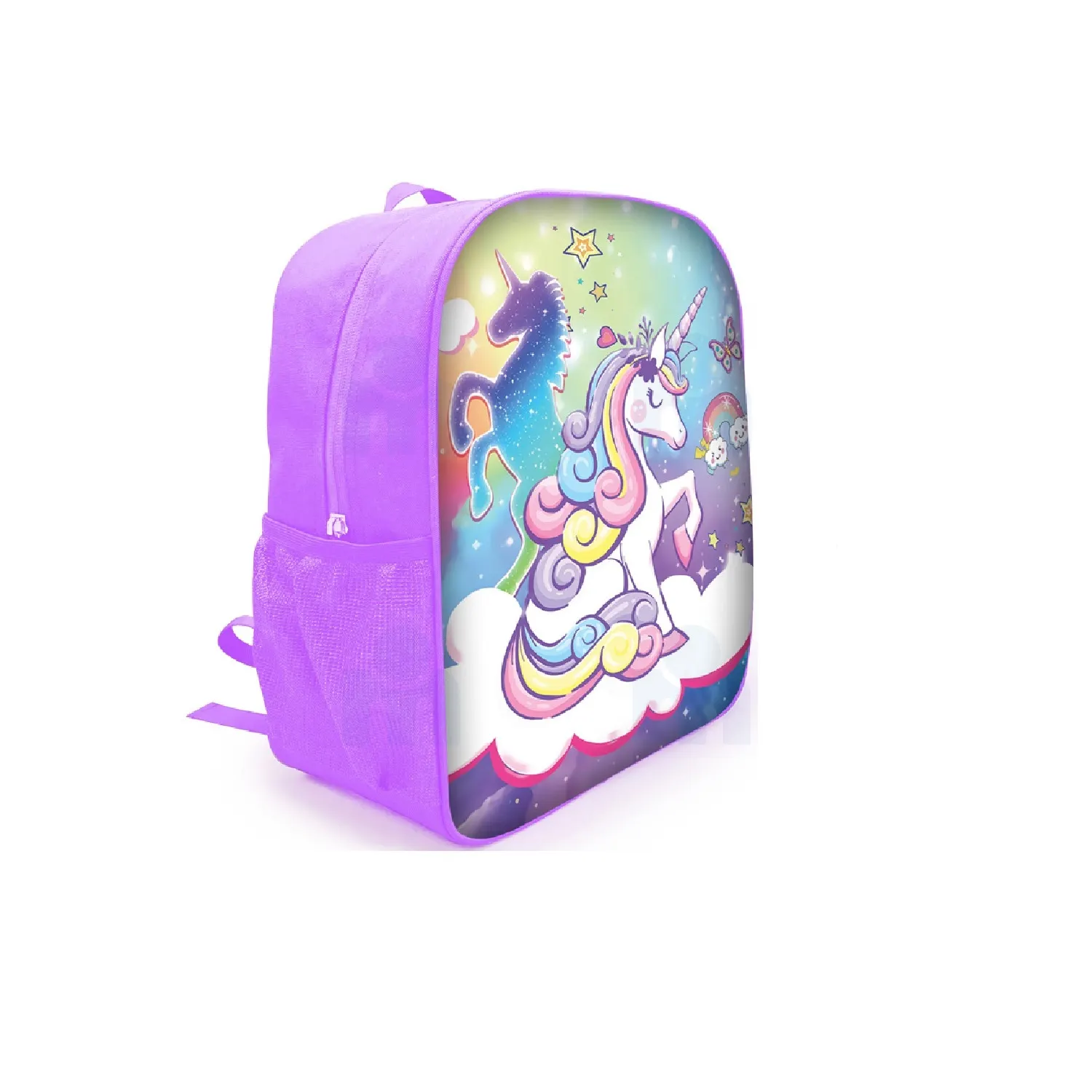 Sac à dos 30cm 12 visuel simple brillant pour fille