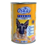 Terrine au bœuf pour chien adulte 400g – OSKAY 1